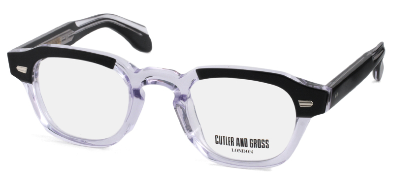 CUTLER AND GROSS 1420 col.01 Black on crystal