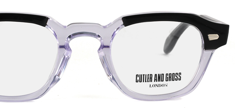 CUTLER AND GROSS 1420 col.01 Black on crystal