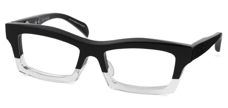 隆織 TO-023 メガネフレーム メガネ 眼鏡 度付き ウェリントン 日本製 