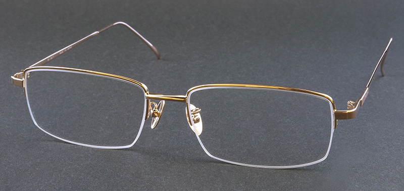 オールK18-18金のメガネが入荷