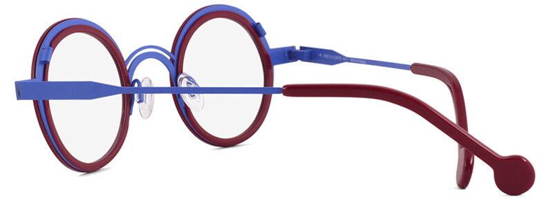 Anne et Valentin FADO ダブルブリッジが特徴の小さい丸メガネ | 3T