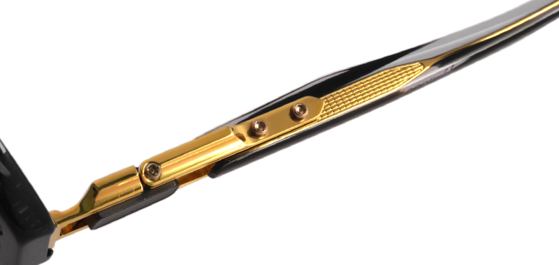 DITA GRAND-APX DTX417 col.01/Ink Swirl-Yellow Gold