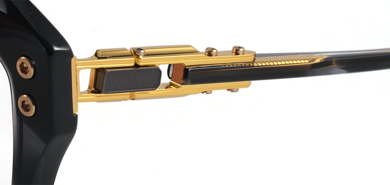 DITA GRAND-APX DTX417 col.01/Ink Swirl-Yellow Gold