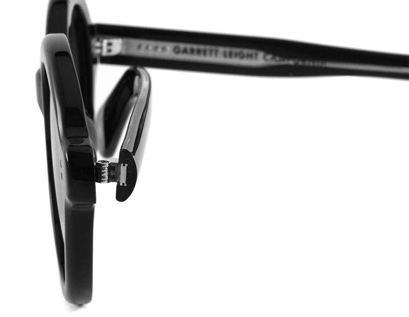 Garrett Leight JULIEN SUN col.Black/Semi-Flat Blackberry