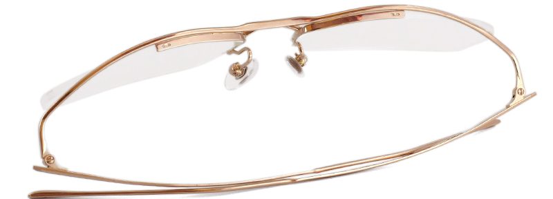 ラグジュアリースポーツなK18ピンクゴールドフレーム | 3T