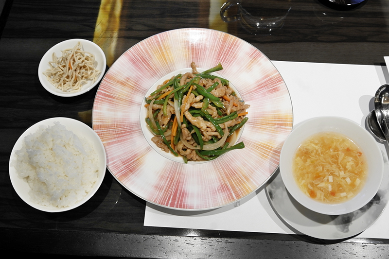 豚肉とピーマンの細切り炒め